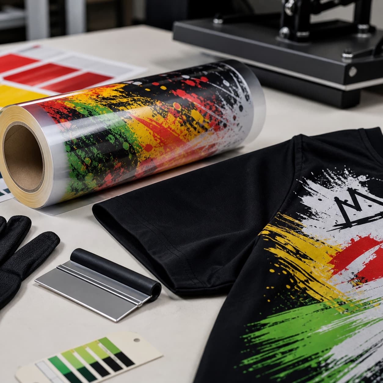 Printed workwear and hi vis garments in London